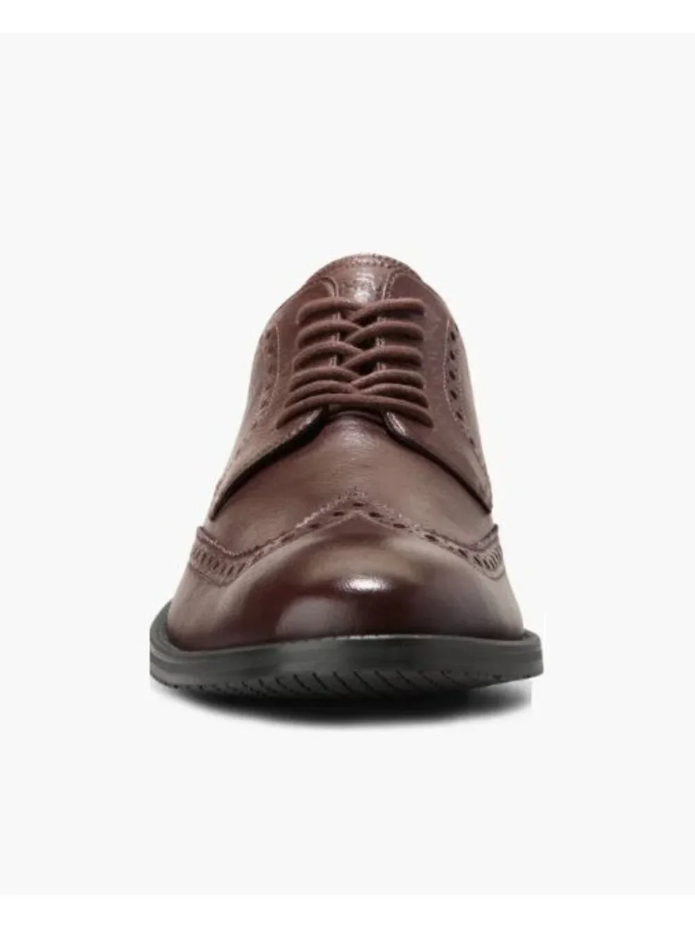 Cole Haan Mens Modern Essentials Wingtip Oxford Maderia Brown /Black Size:10.5